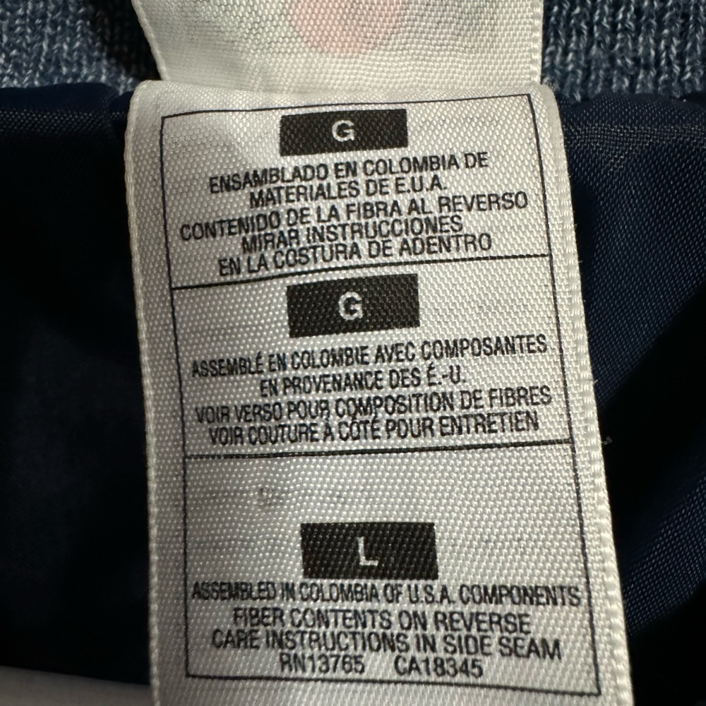 Fruit of the Loom Suprr Cotton Las Vegas jacket Sz Large. Good condition - Picture 8 of 10